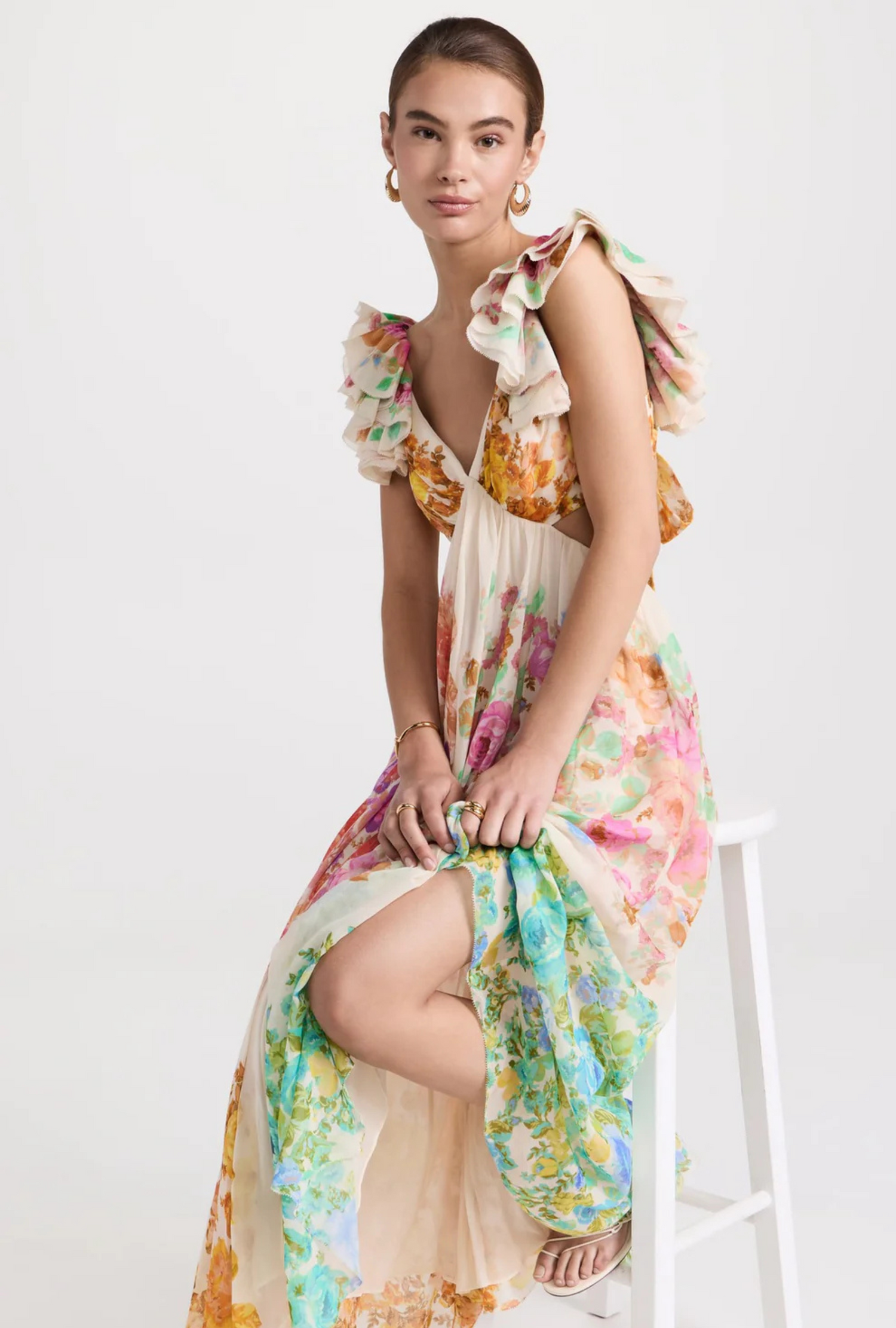 Caroline Sunset Maxi Dress